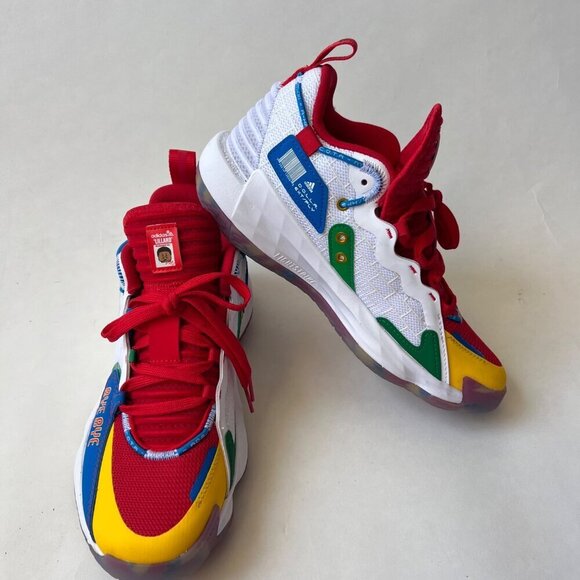 Adidas Lego x Dame 7 Extply big kid, Size 6 ( runs large) - Picture 5 of 9